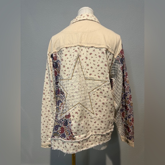 POL Patchwork Star Women's Jacket - Picture 4 of 7